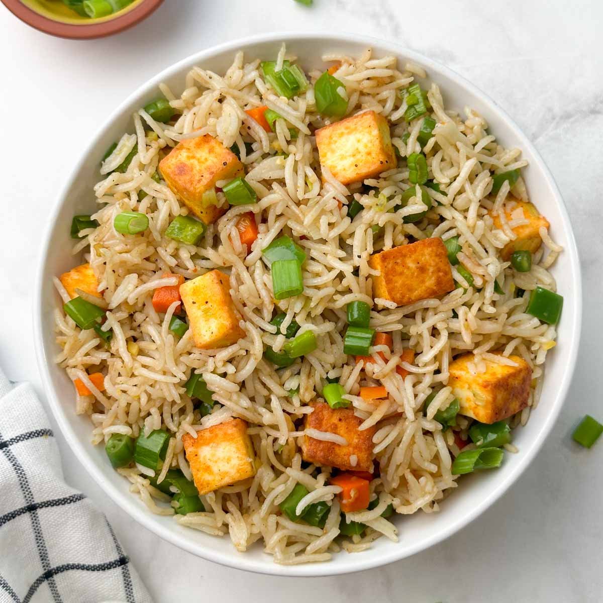Paneer Butter Fried Rice
